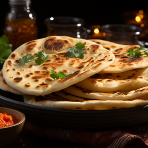 Garlic Naan - Hyderabad briyani house